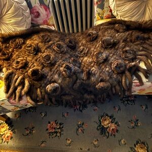 Luxurious Brown Mink Cape